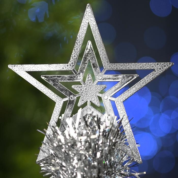 Посох Деда Мороза, 1,6 м, белый