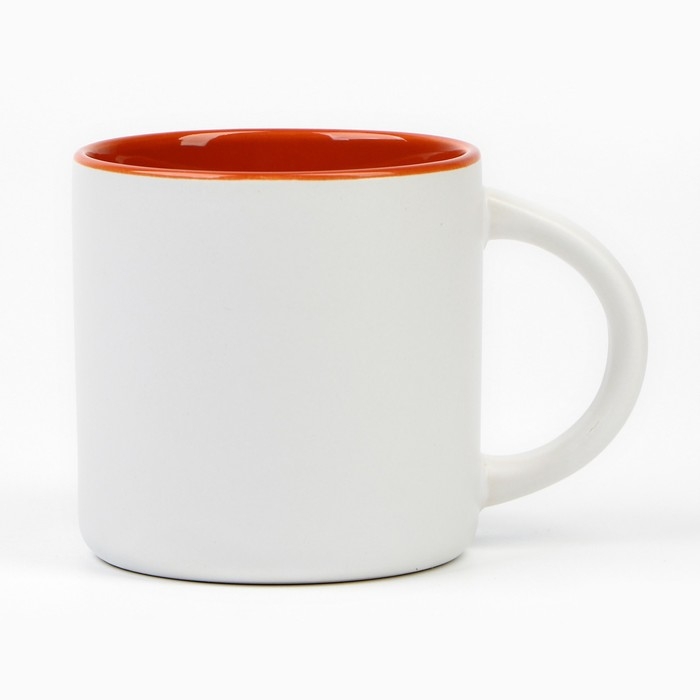 Кружка керамическая &laquo;Лисичка&raquo;, 380 мл, цвет белый