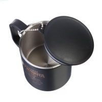 Термокружка, 180 мл, Туризм "Мастер К. Настоящий мужчина", сохраняет тепло 2 ч, 8.5 х 6.8 см Термокружка, 180 мл, Туризм "Мастер К. Настоящий мужчина", сохраняет тепло 2 ч, 8.5 х 6.8 см