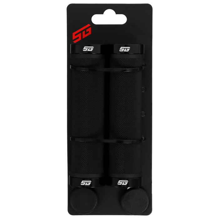 Грипсы STG HL-G309, 130 мм, цвет чёрный Грипсы STG HL-G309, 130 мм, цвет чёрный