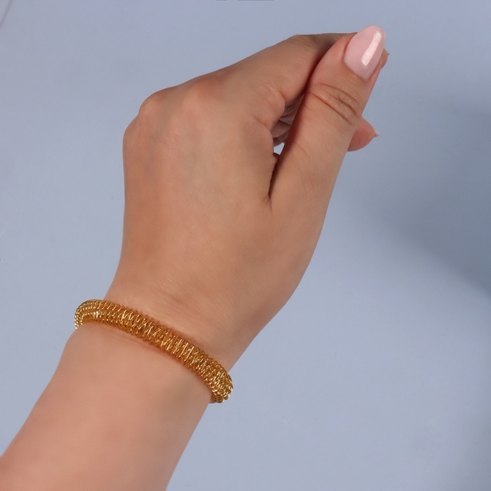 Массажёры для рук, d = 5,5 &times; 0,8 см, набор - 2 шт, цвет золотистый