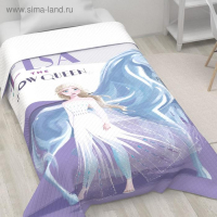 Покрывало детское 1,5 сп &laquo;Холодное сердце&raquo; 145х210 см, микрофибра