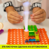 Конструктор блочный-электронный «В мире электроники», 59 схем, 19 деталей Конструктор блочный-электронный «В мире электроники», 59 схем, 19 деталей