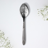 Ложка чайная с гравировкой &laquo;Анастасия&raquo;, 3 х 14 см.