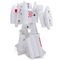 Робот &laquo;Ракета&raquo;, трансформируется, с металлическими элементами