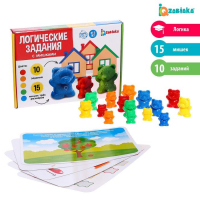 Развивающий набор &laquo;Логические задания&raquo; с мишками