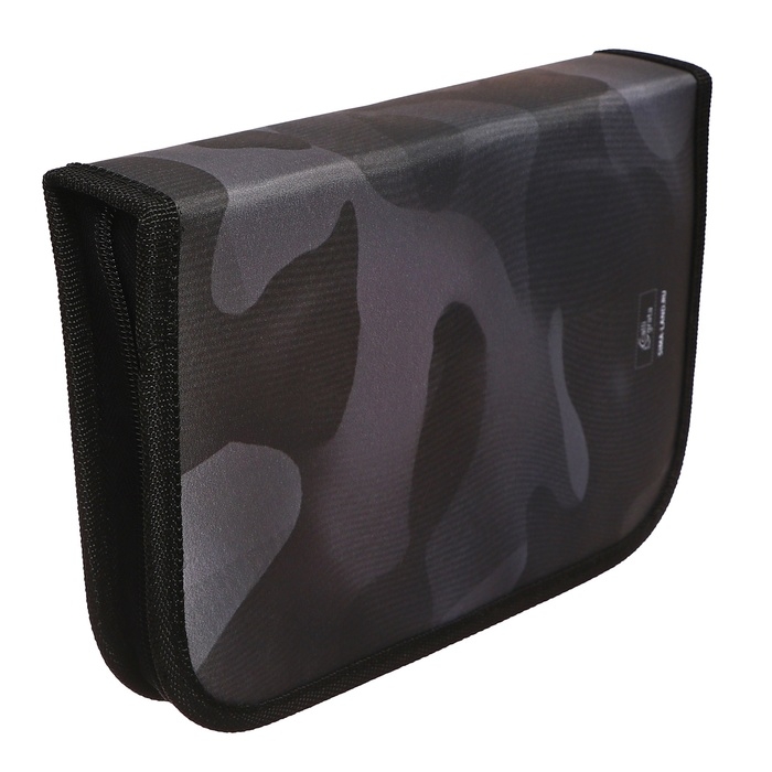 Пенал 3 секции, вкладка внутри, 140 х 210 х 40 мм, тканевый, Calligrata TOP Block Пенал 3 секции, вкладка внутри, 140 х 210 х 40 мм, тканевый, Calligrata TOP Block "Камуфляж"