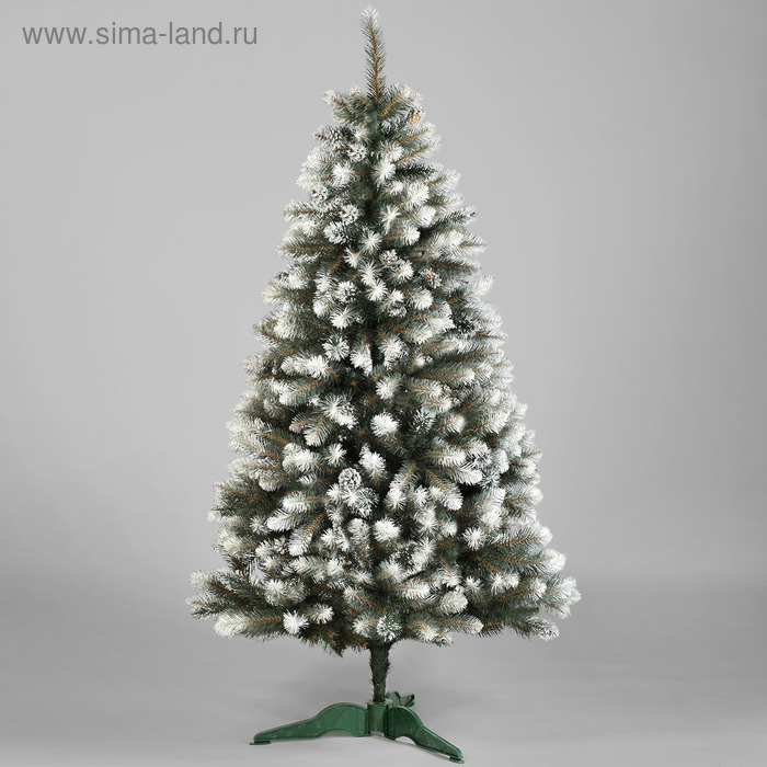Ёлка искусственная Ёлка искусственная "Элитная серебро " 180 см, d нижнего яруса 100 см, 490 веток
