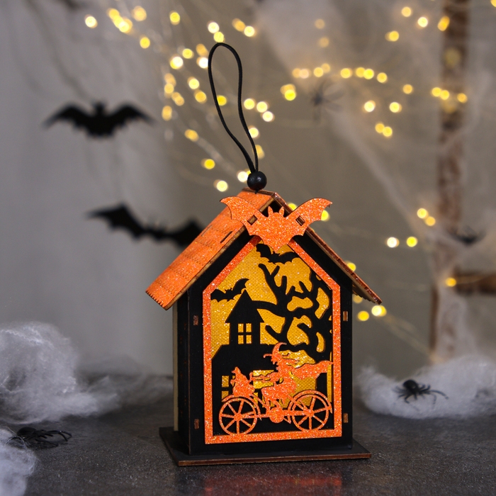 Декор с подсветкой «Дом ведьм», 9 × 10 × 13 см Декор с подсветкой «Дом ведьм», 9 × 10 × 13 см