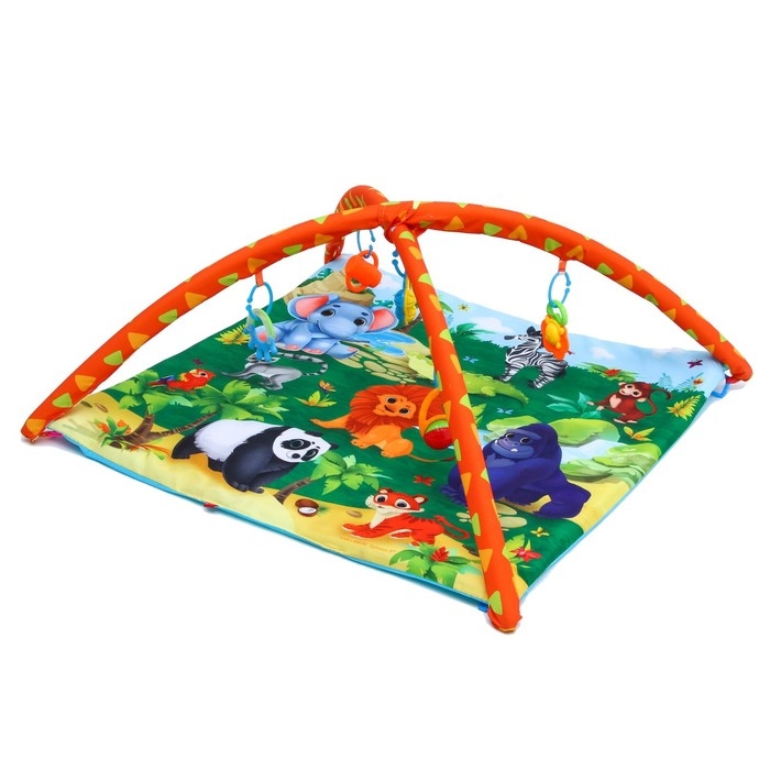 Развивающий коврик с дугами &laquo;Африка&raquo;, 85х85 см, Крошка Я