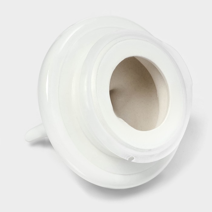 Банка стеклянная для хранения сыпучих продуктов &laquo;Чайные беседы&raquo;, 700 мл, 10,7&times;17 см, с керамической крышкой