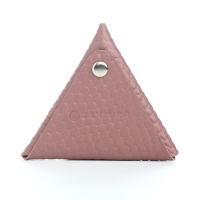 Монетница на кнопке TEXTURA, цвет розовый Монетница на кнопке TEXTURA, цвет розовый