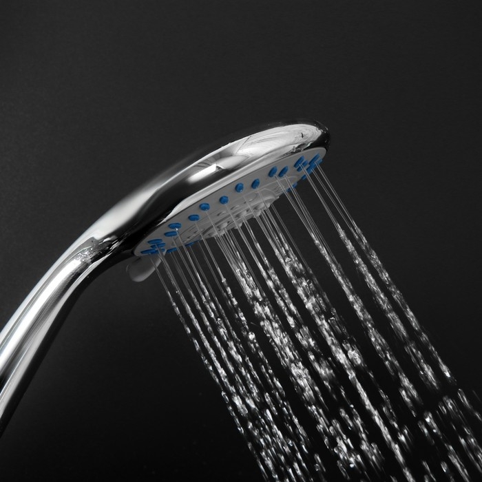 Душевая лейка ZEIN Z0401, 4 режима, средняя, d=95 мм, пластик, цвет хром Душевая лейка ZEIN Z0401, 4 режима, средняя, d=95 мм, пластик, цвет хром