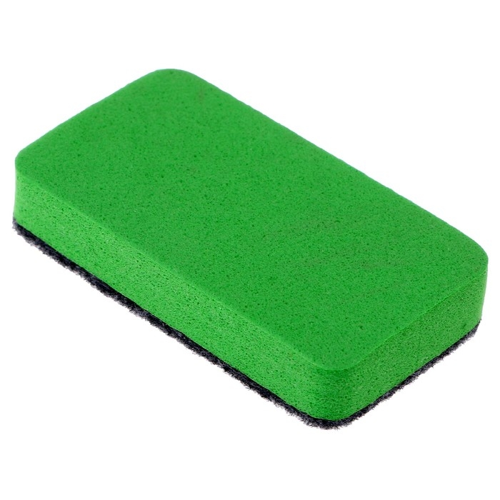 Доска деревянная для рисования и записей, 30 &times; 12 &times; 1 см, набор мелков + губка