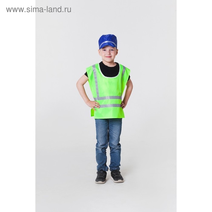 Карнавальный костюм &laquo;Инспектор ДПС&raquo;, р. 32&ndash;34, 5&ndash;10 лет