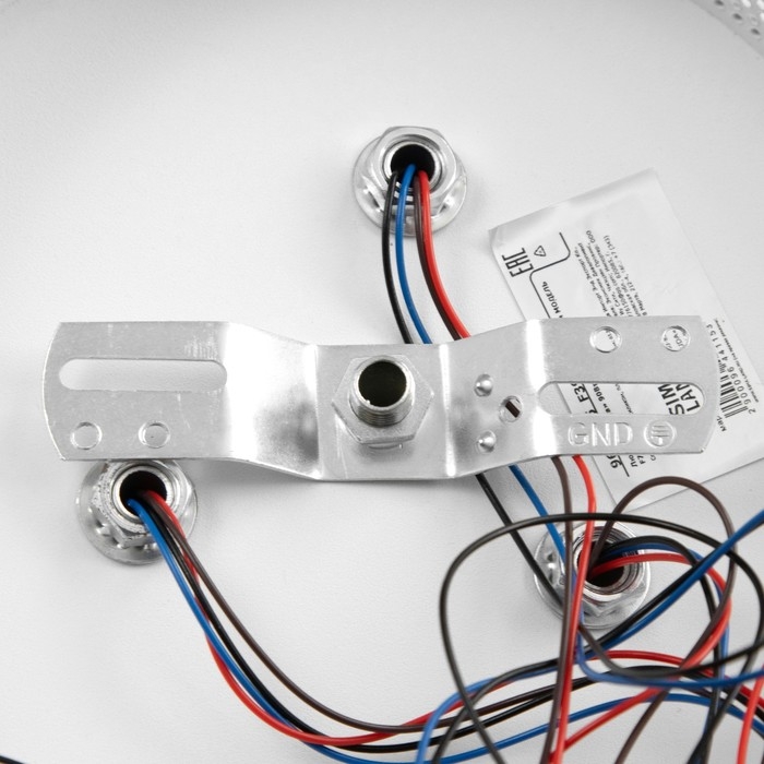 Люстра "Анита" 3хLED 90Вт 3000-6000К RGB белый 60х60х8см