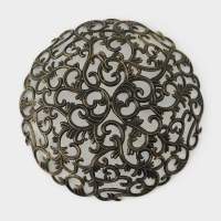 Ваза для хлеба и фруктов &laquo;Роскошь. Антик&raquo;, d=25 см, цвет МИКС