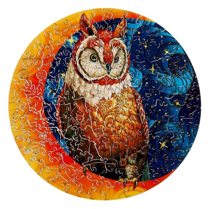 Пазлы фигурные &laquo;&lrm;Сказочная сова&raquo;&lrm;, 139 деталей