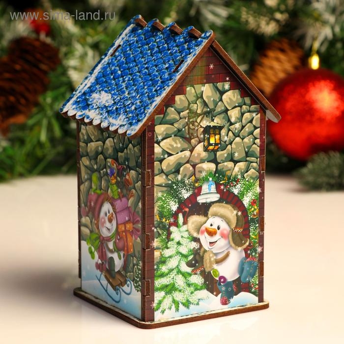 Чайный домик/ копилка, каменная кладка, 16,5х10х9,1 см Чайный домик/ копилка, каменная кладка, 16,5х10х9,1 см