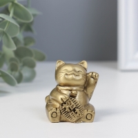 Нэцке полистоун "Манэки-нэко. Счастье и богатство" набор 2 шт 3,5х4,5 см Нэцке полистоун "Манэки-нэко. Счастье и богатство" набор 2 шт 3,5х4,5 см