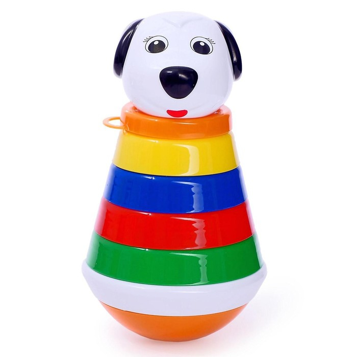 Пирамидка малая «Неваляшка», МИКС Пирамидка малая «Неваляшка», МИКС