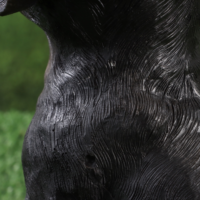 Садовая фигура Садовая фигура "Щенок ротвейлера" 13х15х18см ///