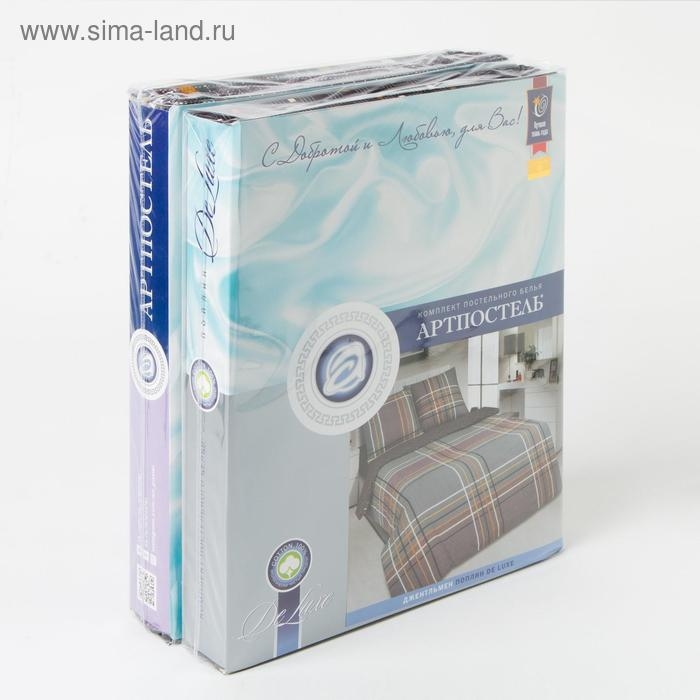 Постельное бельё 2сп Артпостель &laquo;Джентльмен&raquo; 175х215, 200х215, 70х70см - 2 шт