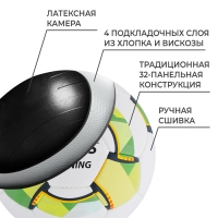 Футбольный мяч TORRES Training, F320054, ручная сшивка, 32 панели, р. 4, PU Футбольный мяч TORRES Training, F320054, ручная сшивка, 32 панели, р. 4, PU
