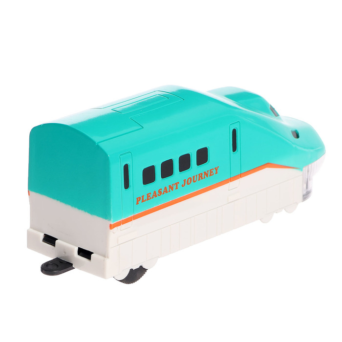 Автотрек железная дорога «Большое путешествие», с машинкой и поездом, перекресток, светофор Автотрек железная дорога «Большое путешествие», с машинкой и поездом, перекресток, светофор