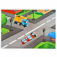 Магнитная игра "В мире транспорта" 28*20