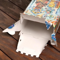 Новый год. Подарочная коробка "В гостях у Сказки", 16,7 х 10,1 х 34,5 см.