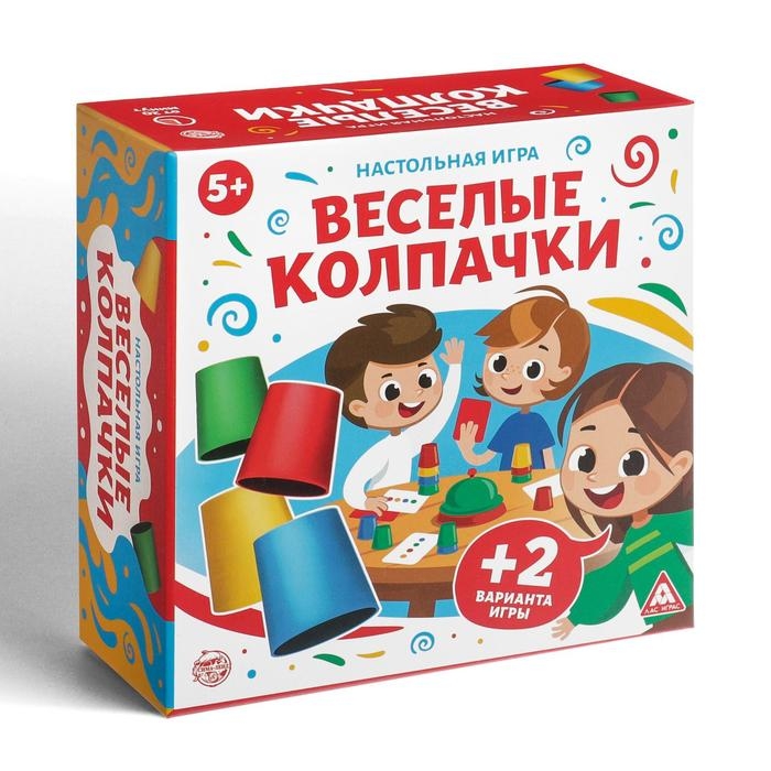 Настольная детская игра &laquo;Веселые колпачки&raquo;