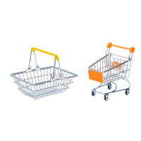 Набор для покупок &laquo;Мини-магазин&raquo; с корзинкой и тележкой