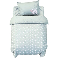 Постельное бельё Крошка Я «Зайчик на лужайке», 112х143 см, 60х120+20 см, 40х60 см, 100% хлопок, бязь Постельное бельё Крошка Я «Зайчик на лужайке», 112х143 см, 60х120+20 см, 40х60 см, 100% хлопок, бязь