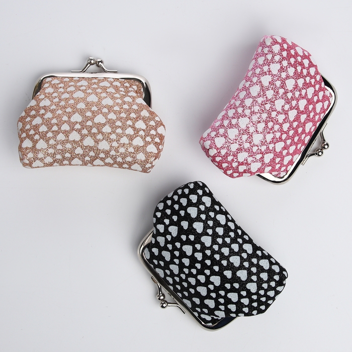 Кошелёк женский на фермуаре, цвет МИКС Кошелёк женский на фермуаре, цвет МИКС