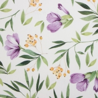 Набор подарочный Leaves: полотенце, варежка-прихватка, кисть, лопатка, венчик