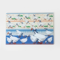 Доска разделочная стеклянная &laquo;Гуси&raquo;, 20x30см