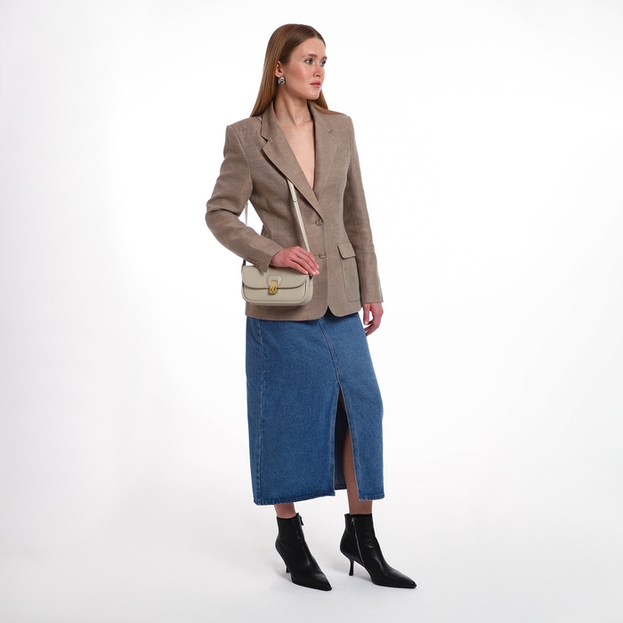 Сумка женская TEXTURA, маленький размер, цвет серо-бежевый Сумка женская TEXTURA, маленький размер, цвет серо-бежевый