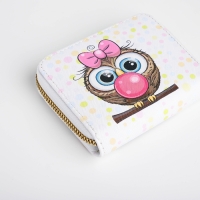 Кошелёк на молнии, цвет белый Кошелёк на молнии, цвет белый