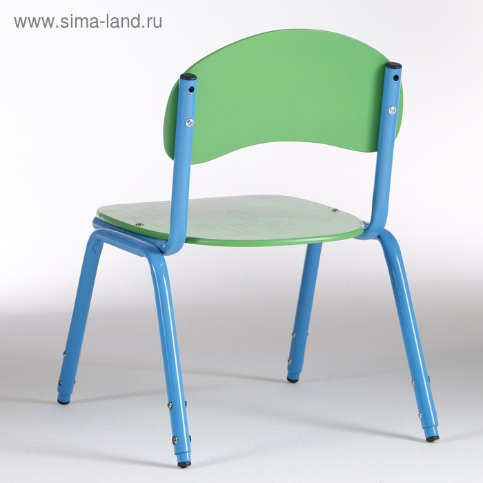 Стул детский штабелируемый Сема гр.1-3, Зеленый/Синий Стул детский штабелируемый Сема гр.1-3, Зеленый/Синий