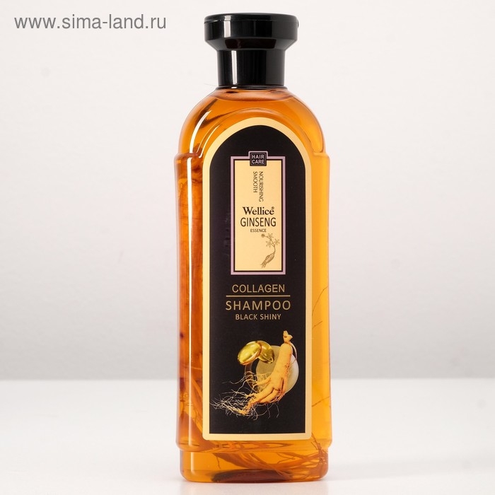 Шампунь для волос с женьшенем "Премиум" с цельным корнем, 420 мл