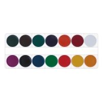 Акварель "Луч" ZOO, 14 цветов, без кисти Акварель "Луч" ZOO, 14 цветов, без кисти