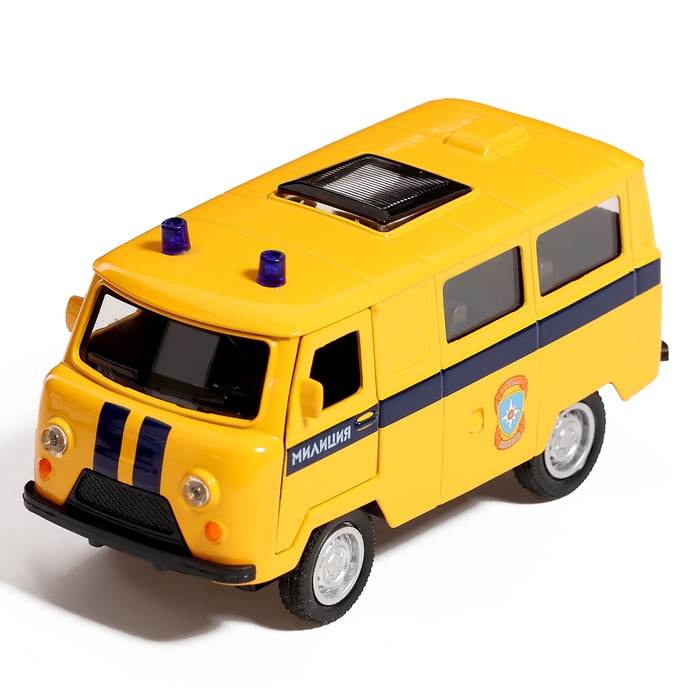 Машина металлическая &laquo;УАЗ 3962. Спецтехника&raquo;, инерция, 1;32, световые и звуковые эффекты, цвет МИКС