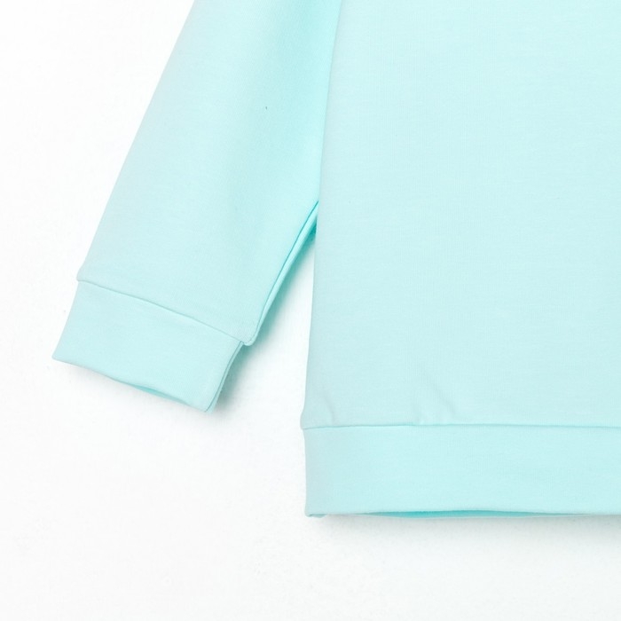 Костюм детский (толстовка, шорты) KAFTAN "Basic line", рост 122-128, цвет бирюзовый