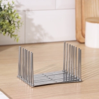 Держатель кухонный для крышек, сковород, тарелок, нержавеющая сталь Держатель кухонный для крышек, сковород, тарелок, нержавеющая сталь