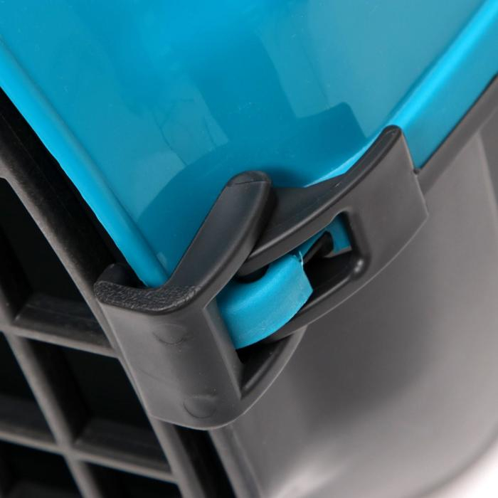 Переноска для животных Переноска для животных "Сириус", 33,5 х 31 х 50 см, цвет бирюзовый