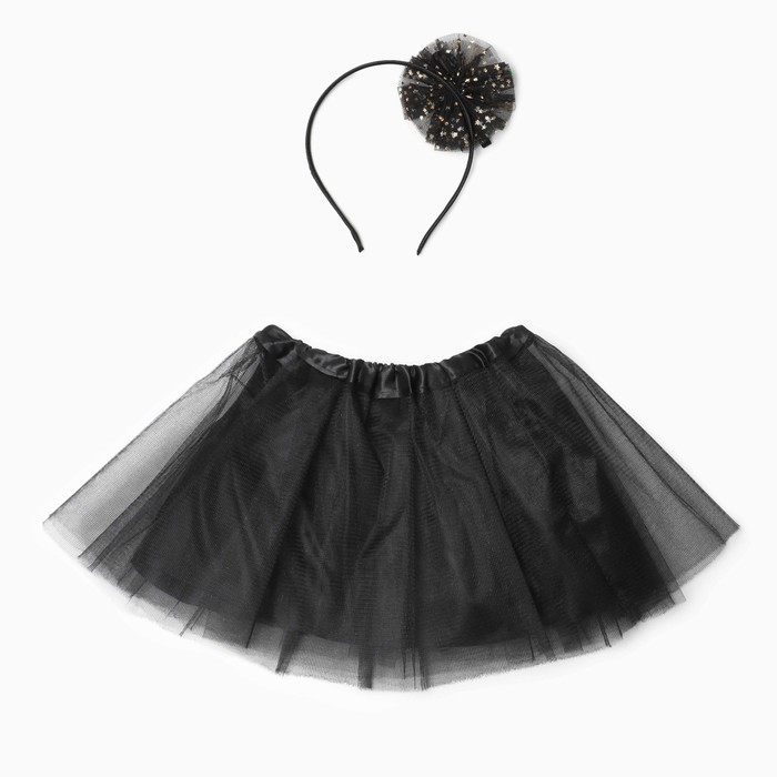 Набор для фотосессии Крошка Я Набор для фотосессии Крошка Я "Королева": юбка трехслойная и ободок, 17 см