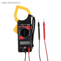 Токовые клещи ТУНДРА, DT-266, ACV/DCV, ACA, 200-20K&Omega;, изоляции 20-2000M&Omega;, прозвон