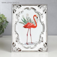 Фоторамка пластик под металл 13х18 см "Старинная рама" серебро с белым 20,7х15,2 см Фоторамка пластик под металл 13х18 см "Старинная рама" серебро с белым 20,7х15,2 см