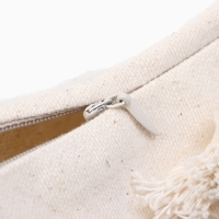 Наволочка декоративная &laquo;Этель&raquo; Бохо, 45х45 см, цвет молочный, 100% хлопок